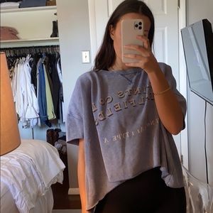 All Saints Crewneck Poncho